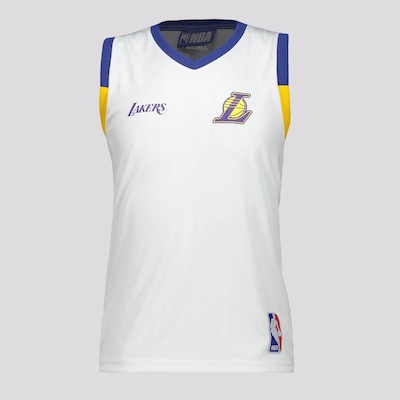 Camiseta Regata Nba Los Angeles Lakers Crossover - Infantil - Foto 1
