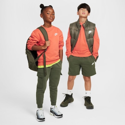 Blusão Nike Sportswear Club Fleece Infantil - Foto 4