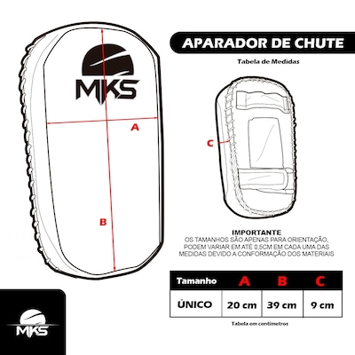 Aparador de Chute Thai Pad Mks (Únitario) - Foto 3