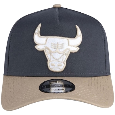 Boné New Era 9Forty A-Frame Nba Chicago Bulls Dual - Adulto - Foto 2