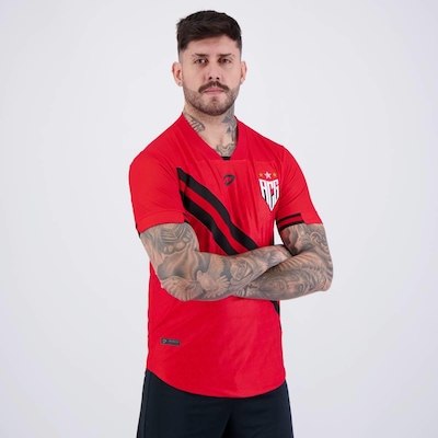 Camisa Premium do Atlético Goianiense I 2024 Dragão - Masculina - Foto 2