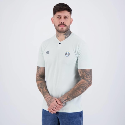 Camisa Polo Umbro Grêmio Viagem 2024 - Masculina - Foto 3