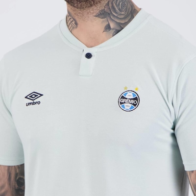 Camisa Polo Umbro Grêmio Viagem 2024 - Masculina - Foto 5