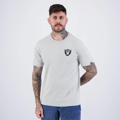 Camiseta New Era Nfl Las Vegas Raiders Club - Masculina - Foto 3