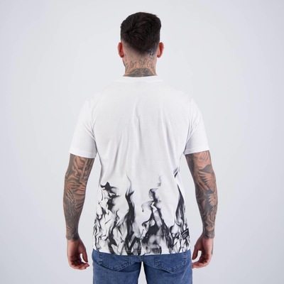 Camiseta Mcd Fogo Negro - Masculina - Foto 4