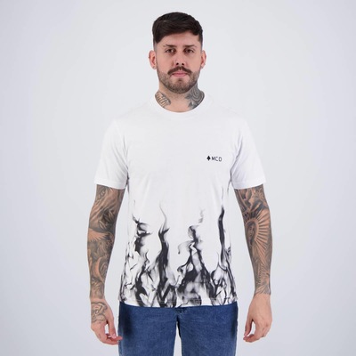 Camiseta Mcd Fogo Negro - Masculina - Foto 1