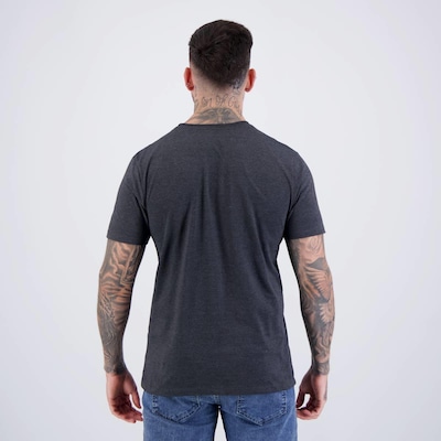 Camiseta Hurley Label Mescla Masculina - Foto 4