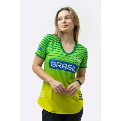 Camiseta Feminina Hupi Brasil Pace - Foto 2