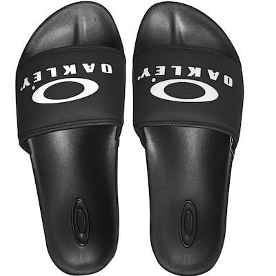 Chinelo Oakley Malibu Bark Jet - Masculino - Foto 2