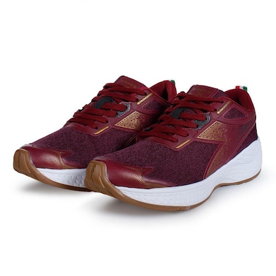 Tênis Esportivo Diadora Metropoli Feminino Bordô - Diadora - Foto 5