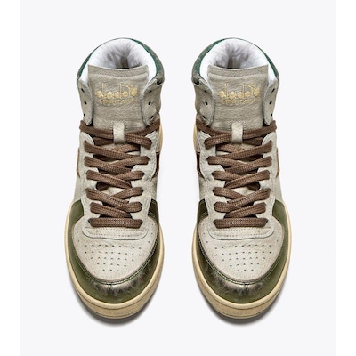 Tênis Diadora Mi Basket Metal Pigskin Used - Feminino - Foto 4