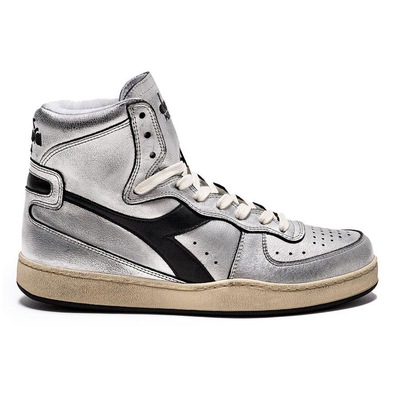 Tênis Diadora Mi Basket Silver Metalizado - Feminino - Foto 1