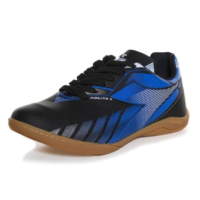 Chuteira Futsal Diadora Agilitá II Azul Masculina - Diadora - Masculino - Foto 4