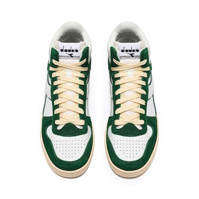 Tênis Diadora Magic Basket Demi Cut Suede Leather - Unissex - Foto 4