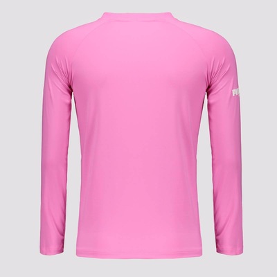 Camiseta Manga Longa Puma Uv50+ - Infantil - Foto 2