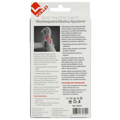 Munhequeira Vollo Elástica Ajustável - Adulto - Foto 5