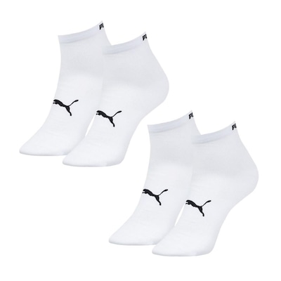 Kit 2 Pares de Meia Puma Performance Corrida - Adulto - Foto 1
