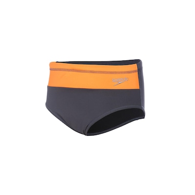 Sunga Boxer Speedo Tradicional Color Block - Infantil - Foto 2