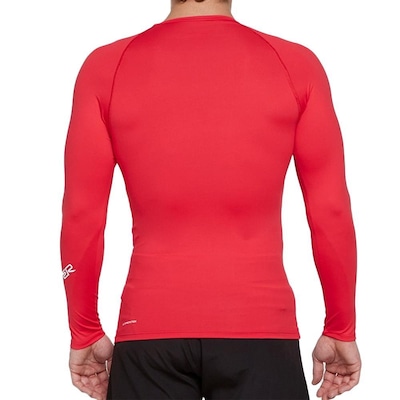 Camiseta Quiksilver Surf Ml All Times S25 Masculina Vermelho - Foto 2