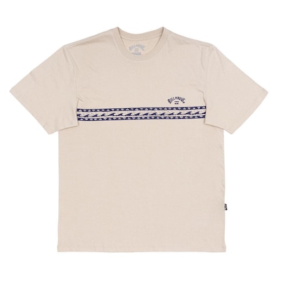 Camiseta Billabong Wave Stripe Sm25 Masculina Areia - Foto 3