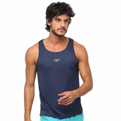 Camiseta Regata Speedo Cavada Interlock - Masculina - Foto 1