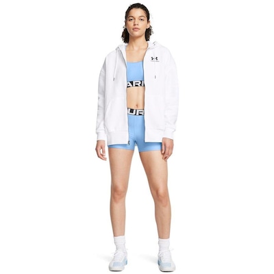 Blusão de Moletom Under Armour Sportstyle Icon Fleece Oversized - Feminino - Foto 1