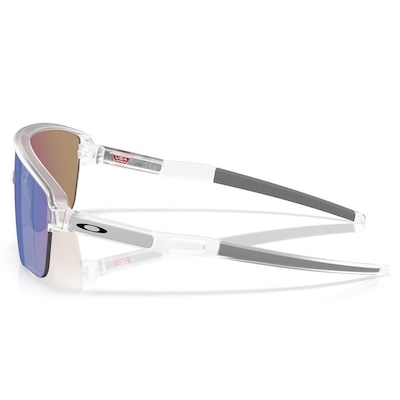 Óculos de Sol Oakley Corridor Sq Matte Clear Prizm Sapphire - Unissex - Foto 2