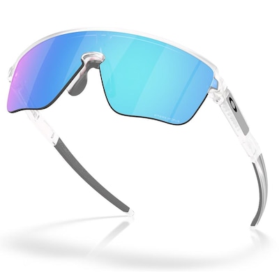 Óculos de Sol Oakley Corridor Sq Matte Clear Prizm Sapphire - Unissex - Foto 5