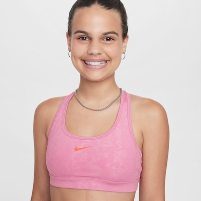 Top Fitness Nike Swoosh Rev - Infantil - Foto 3