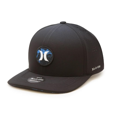 Boné Hurley Solo H2O-Dri Snapback Adulto - Foto 1