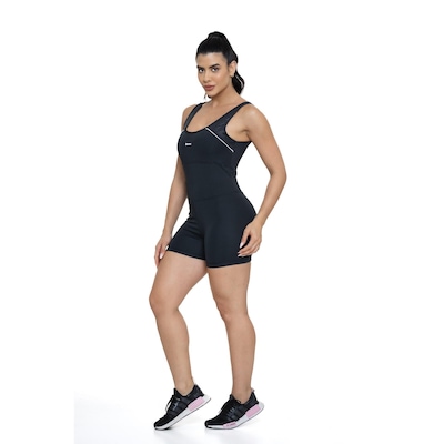 Macaquinho Manalinda Fitness Texturizado Action - Feminino - Foto 3