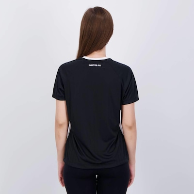 Camisa Santos Var Feminina Preta - Foto 4