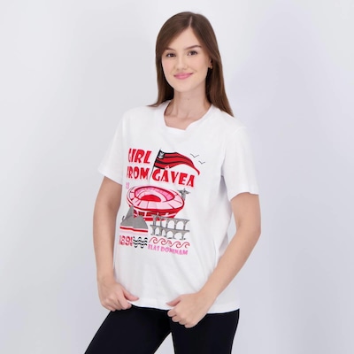 Camisa Flamengo Gávea Feminina - Foto 3