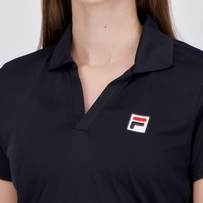 Camisa Polo Fila Line Fbox - Feminina - Foto 5