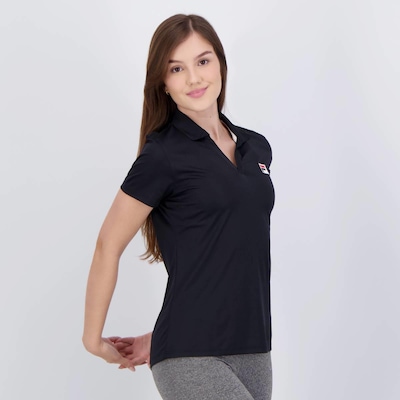 Camisa Polo Fila Line Fbox - Feminina - Foto 6