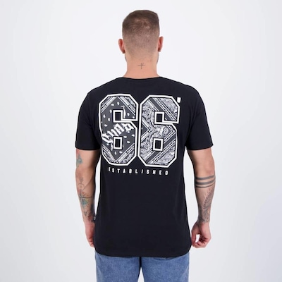 Camiseta NBA Paisley Chicago Bulls Masculina - Foto 3