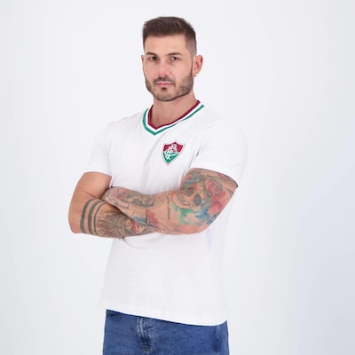 Camisa Fluminense Clube Branca - Foto 3