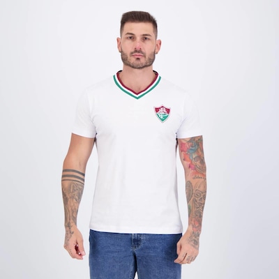 Camisa Fluminense Clube Branca - Foto 1