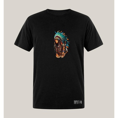 Camiseta Plus Size Masculina Prime Wss Brasil Tribal Essence - Foto 1