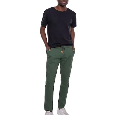Calça Sarja Masculina HD Jogger Chino - HD - Masculino - Foto 4