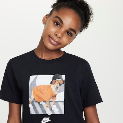 Camiseta Nike Sportswear Adapt - Infantil - Foto 3