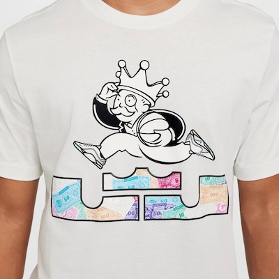 Camiseta Nike Monopoly Lebron James - Masculina - Foto 4