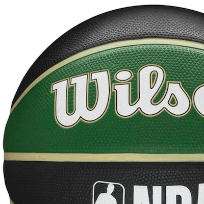 Bola De Basquete Wilson Nba Team Tribute Milwaukee Bucks - Foto 4