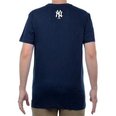 Camiseta Masculina New Era MLB Yankees World Of Logos - NEW ERA - Masculino - Foto 2