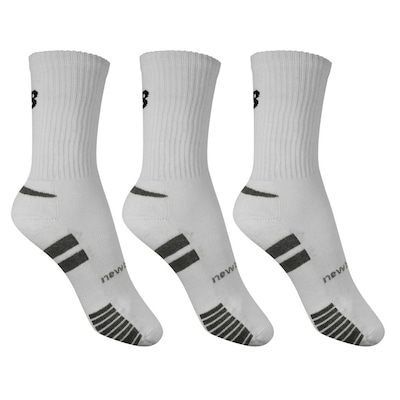 Kit Meias New Balance 3X1 Cano Longo Adulto - Foto 1