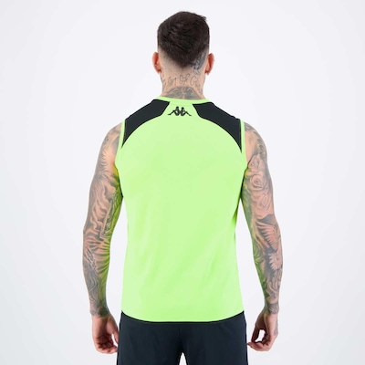 Camiseta Regata Kappa Vasco Treino 2024 Masculina - Foto 4