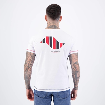 Camisa São Paulo Alicerce Branca - Foto 4