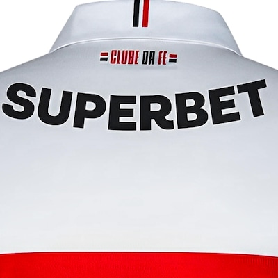 Camiseta New Balance São Paulo Torcedor C/P Home 24 - Masculina - Foto 5