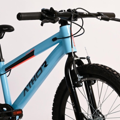 Bicicleta Athor Aro 20 Brave Series Shimano Tourney 7 Velocidades - Infantil - Foto 5