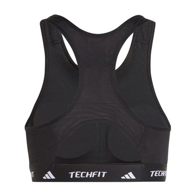 Top Fitness adidas Techfit Suporte Médio - Feminino - Foto 2